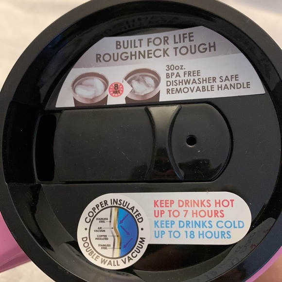 Roughneck 30oz Mug Graphic Born to be Wild But Only Until 9:00pm Or So. - Picture 3 of 8